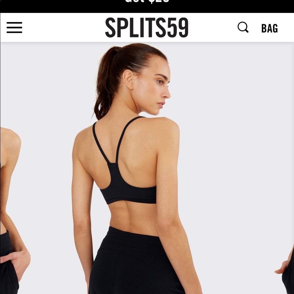 NWT Splits 59 Airweight Sports Bra